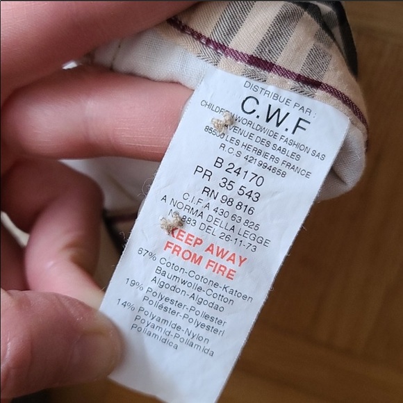 Burberry london vintage pants authentic cream - Picture 13 of 16